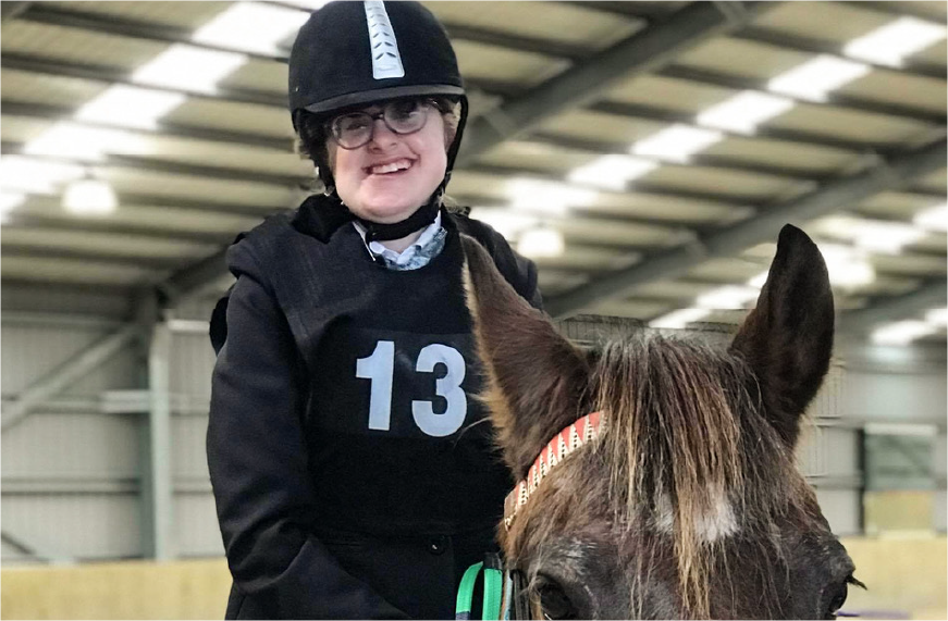 Equestrian rider conquers challenges to compete at highest level