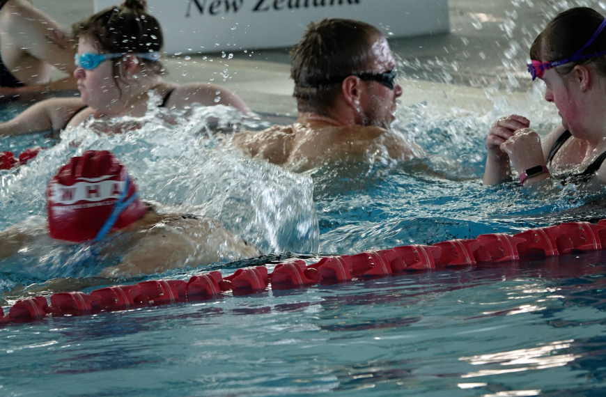 Swimmers back on track at Canterbury’s first event of 2022