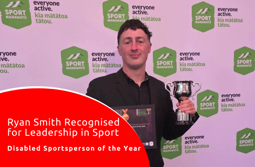 Ryan Smith Recognised for Leadership in Sport